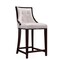 Manhattan Comfort Fifth Ave Counter Stool in Pearl White and Walnut, PK2 2-CS012-PW - alternate 6